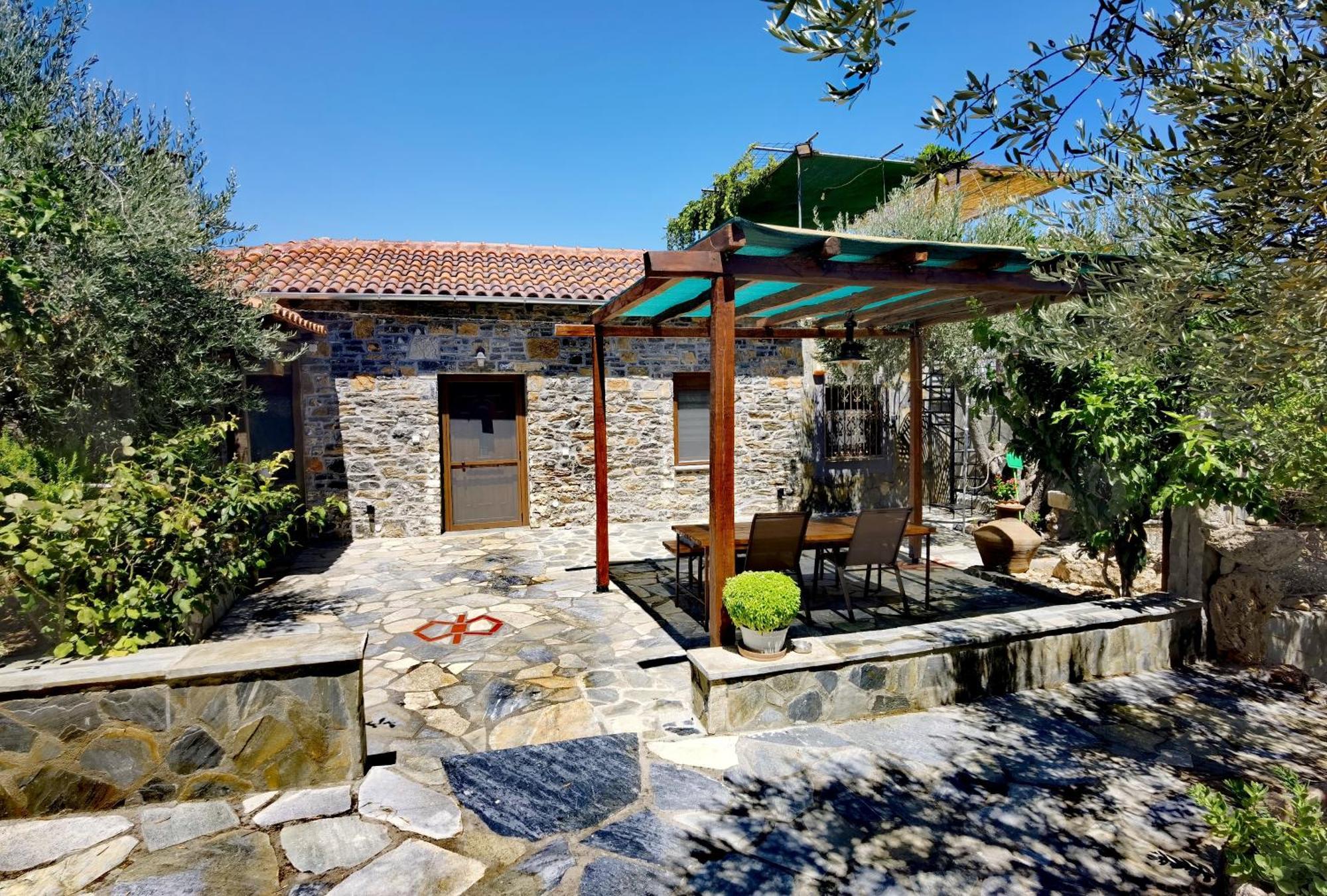 Elaion Thea-Nies Villa Sourpi Bagian luar foto